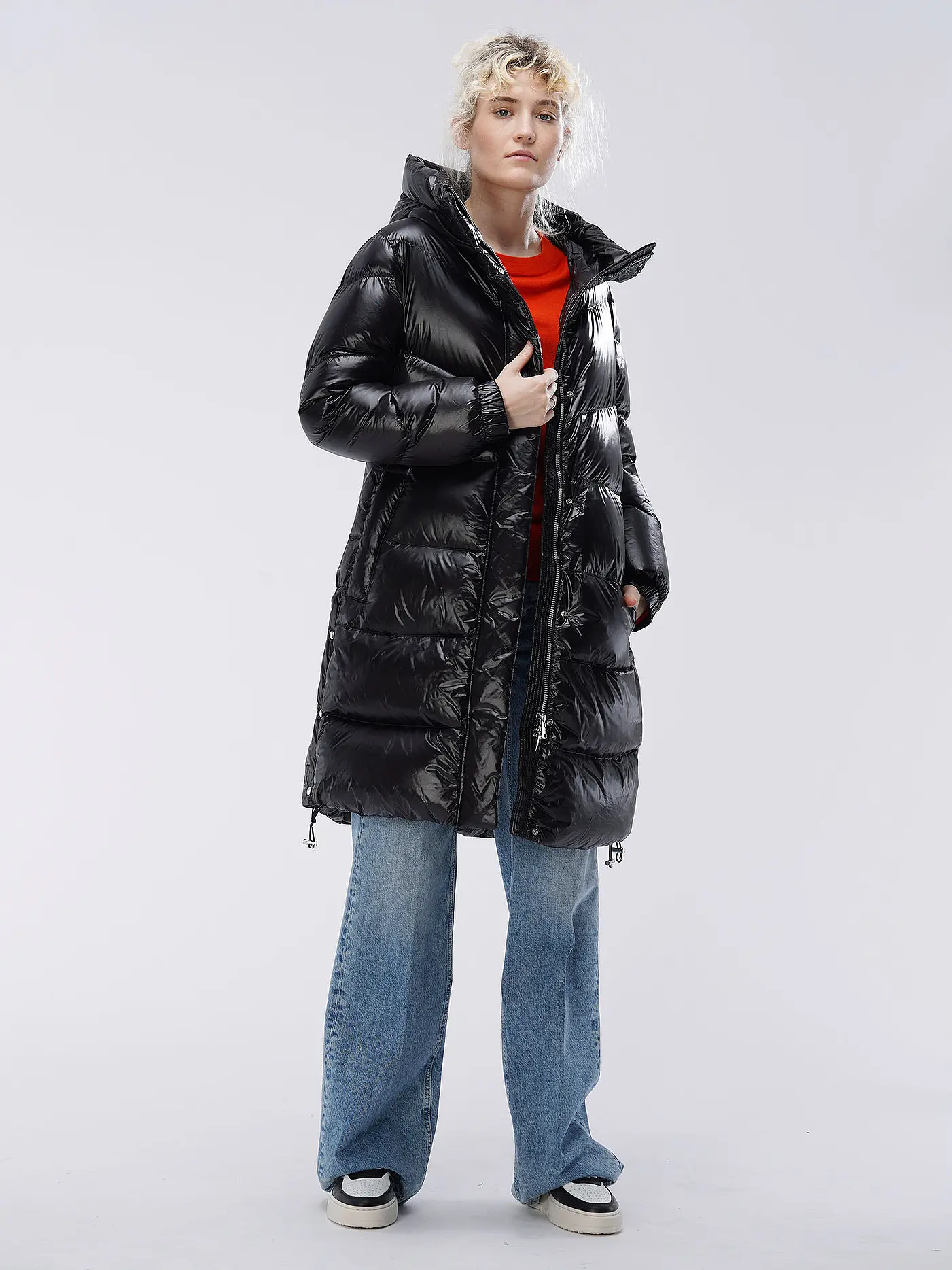 WOOLRICH | Daunenmantel ALIQUIPPA | schwarz